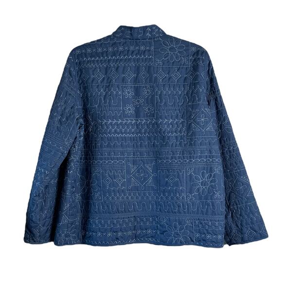 90s Vintage Alfred Dunner quilted blazer jacket - Picture 2 of 5